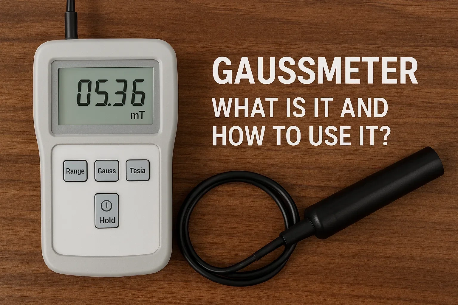 گوس متر (Gaussmeter) چیست و چه کاربردی دارد؟ راهنمای کامل خرید و استفاده